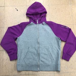 Nike Grey/ Purple Hoodie